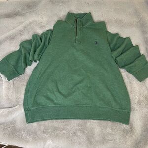 Polo by Ralph Lauren LONG SLEEVEJersey PULLOVER quarter zip size L 2024